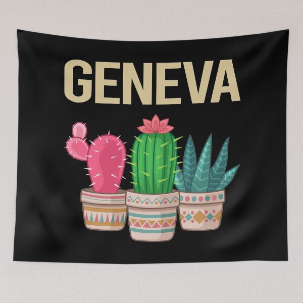 Artikelvorschau, Happy Cactus Genf entworfen und verkauft von DavetteJungle.