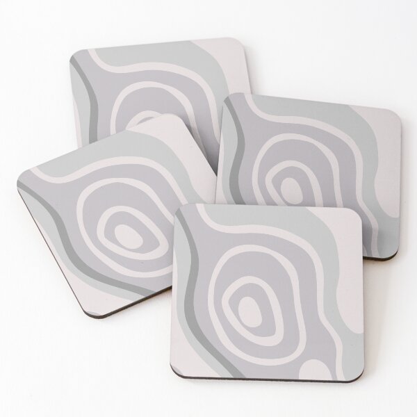 Item preview, Colorful Liquid Swirl Abstract Maximalist Pattern Retro Aesthetic Groovy Style Blue Gray designed and sold by scorpiolane.
