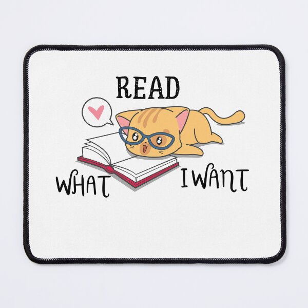 Item preview, Cat I Read Banned Books Funny Bookworms Reading Book Classic designed and sold by achary.