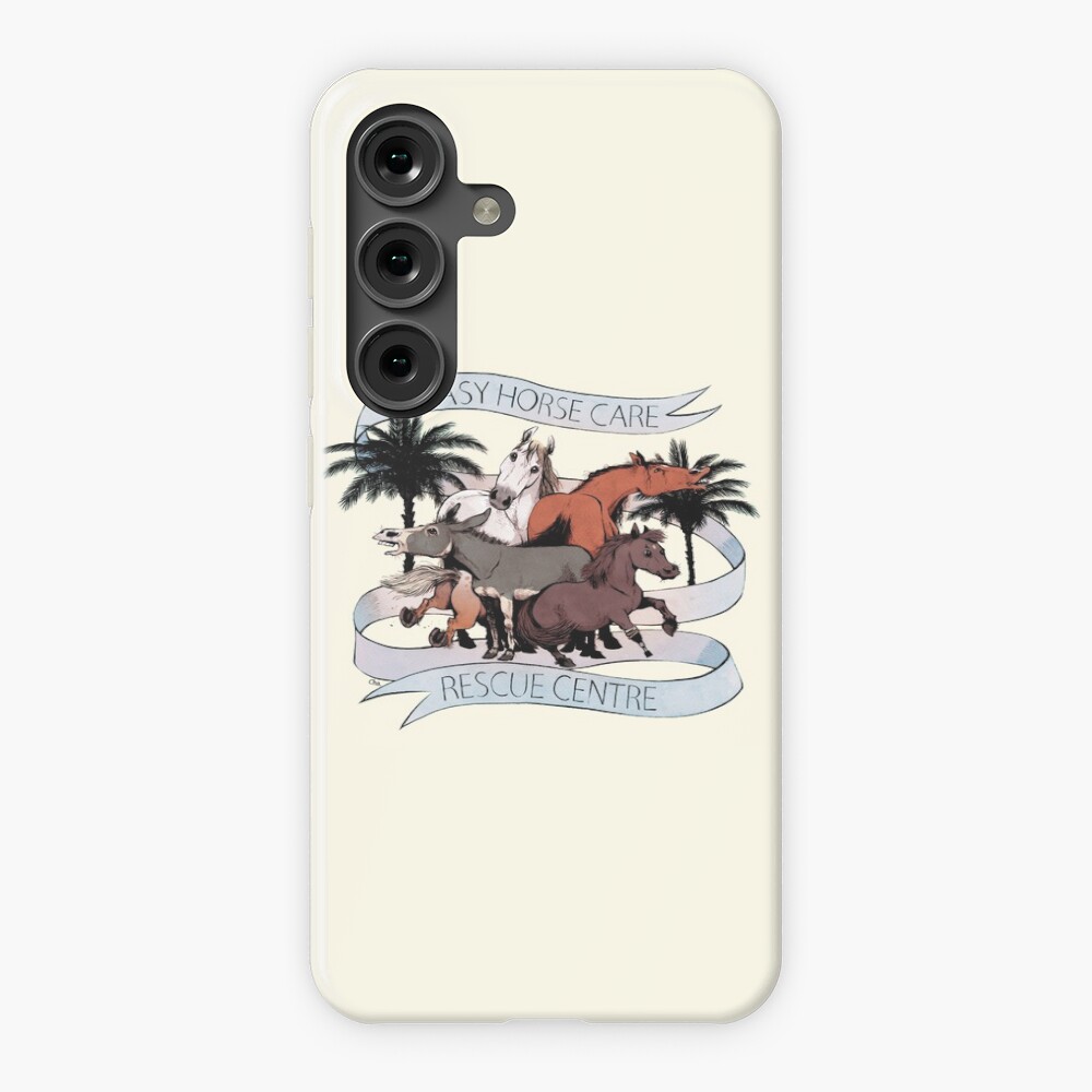 Aperçu de l'œuvre Coque rigide Samsung Galaxy créée et vendue par EasyHorseCare.