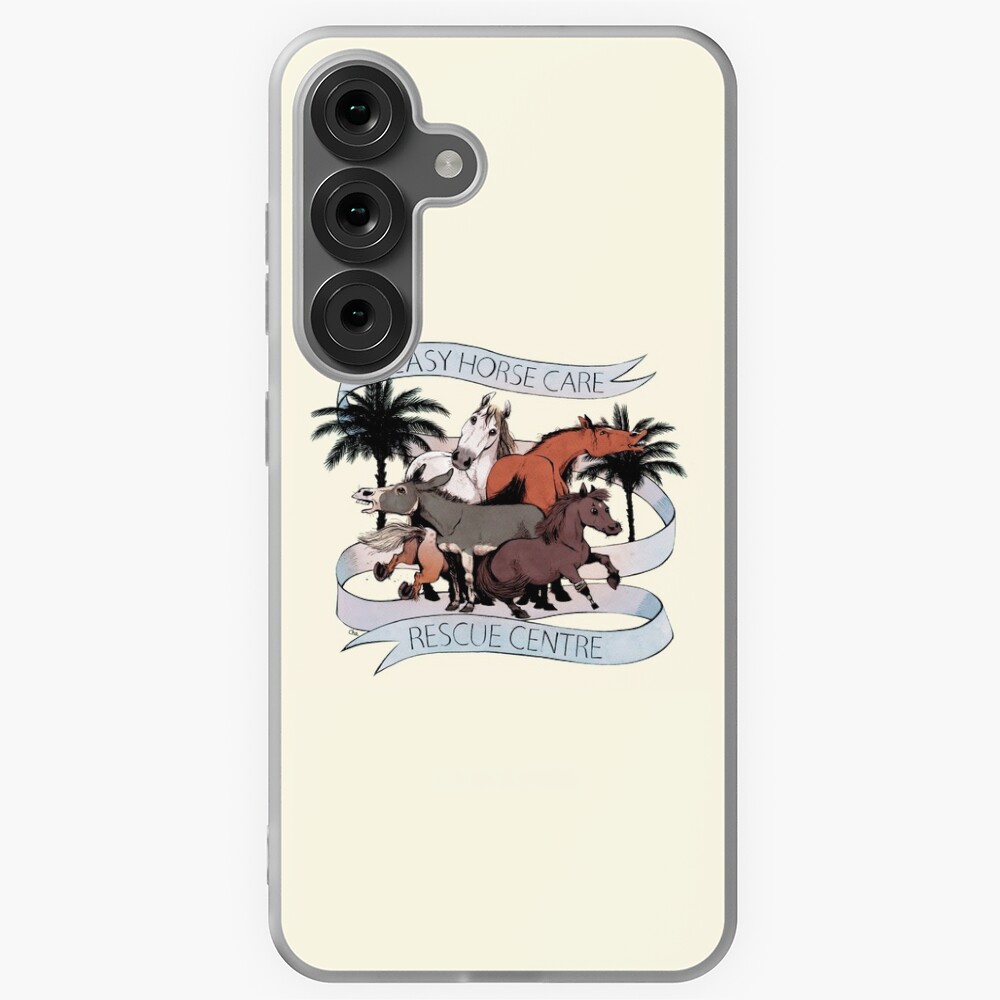 Aperçu de l'œuvre Coque souple Samsung Galaxy créée et vendue par EasyHorseCare.