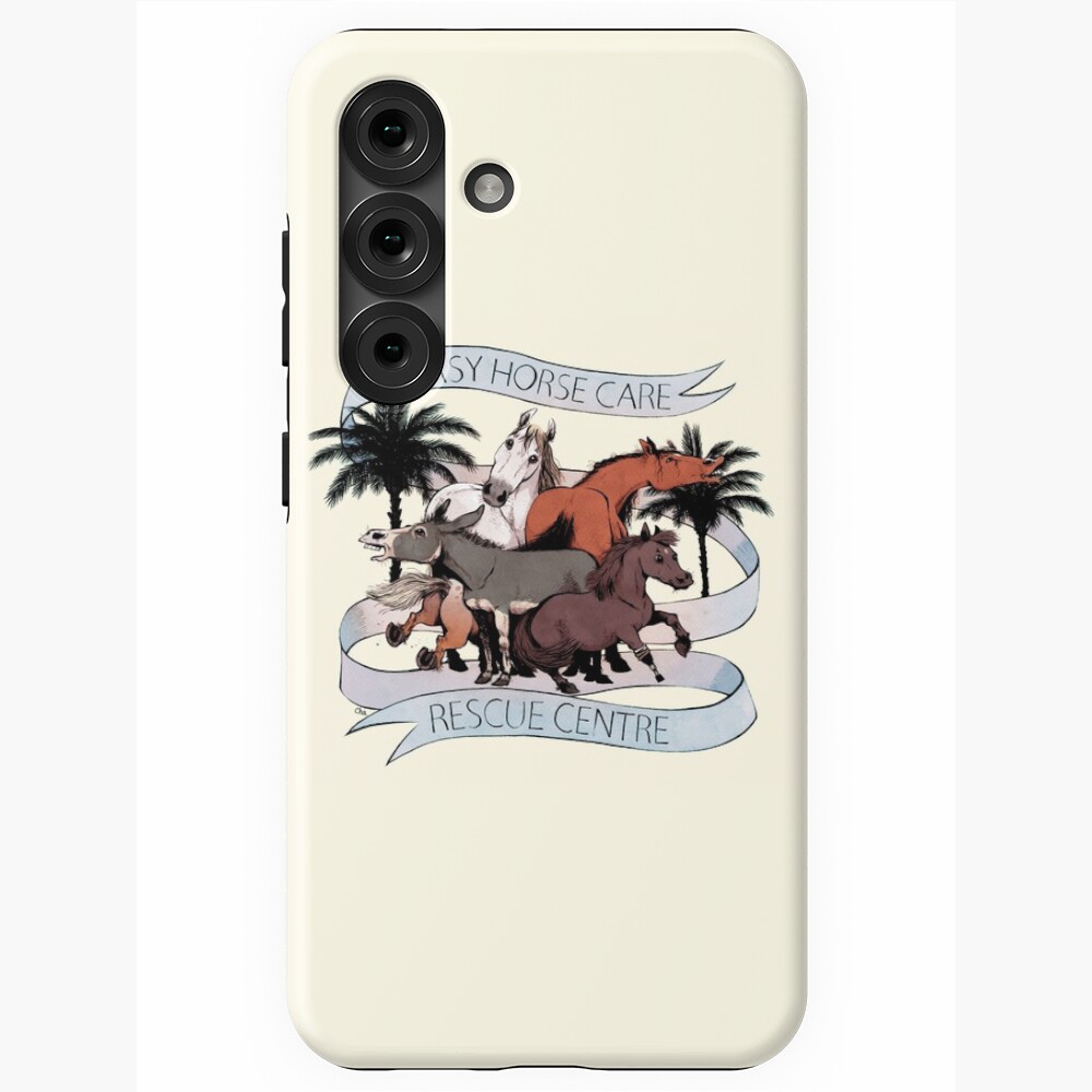 Aperçu de l'œuvre Coque antichoc Samsung Galaxy créée et vendue par EasyHorseCare.