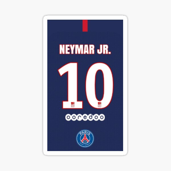 Neymar Jersey Sticker for Sale by juliamcc23