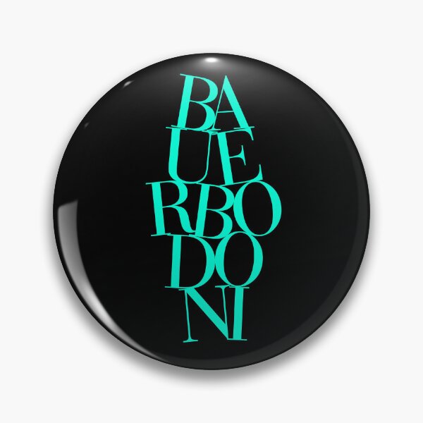 Item preview, Bauer Bodoni v.8 designed and sold by x1brett.