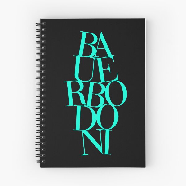 Item preview, Bauer Bodoni v.8 designed and sold by x1brett.