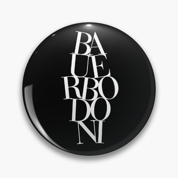 Item preview, Bauer Bodoni v.9 designed and sold by x1brett.