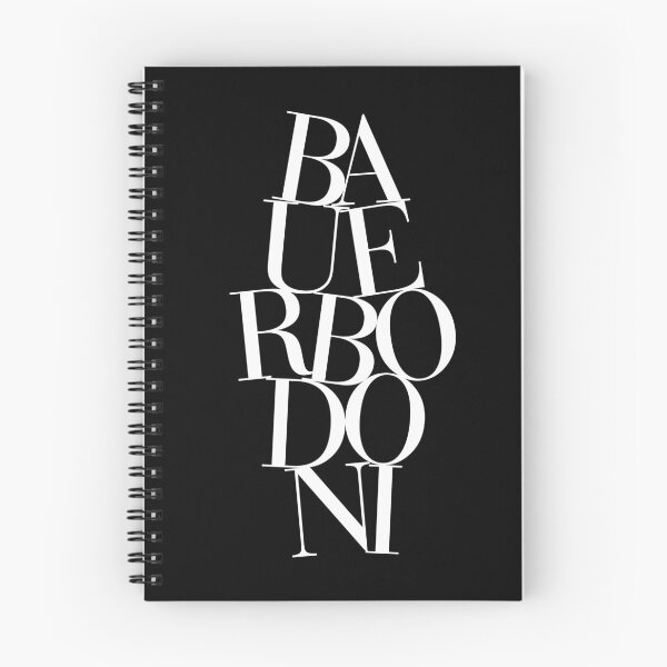 Item preview, Bauer Bodoni v.9 designed and sold by x1brett.