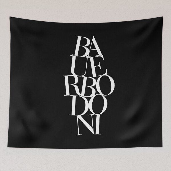 Item preview, Bauer Bodoni v.9 designed and sold by x1brett.