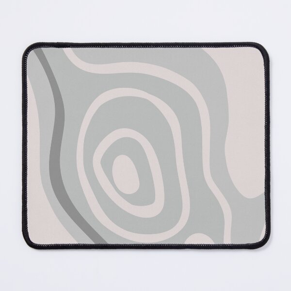 Item preview, Colorful Liquid Swirl Abstract Maximalist Pattern Retro Aesthetic Groovy Style Grayish Blue designed and sold by scorpiolane.