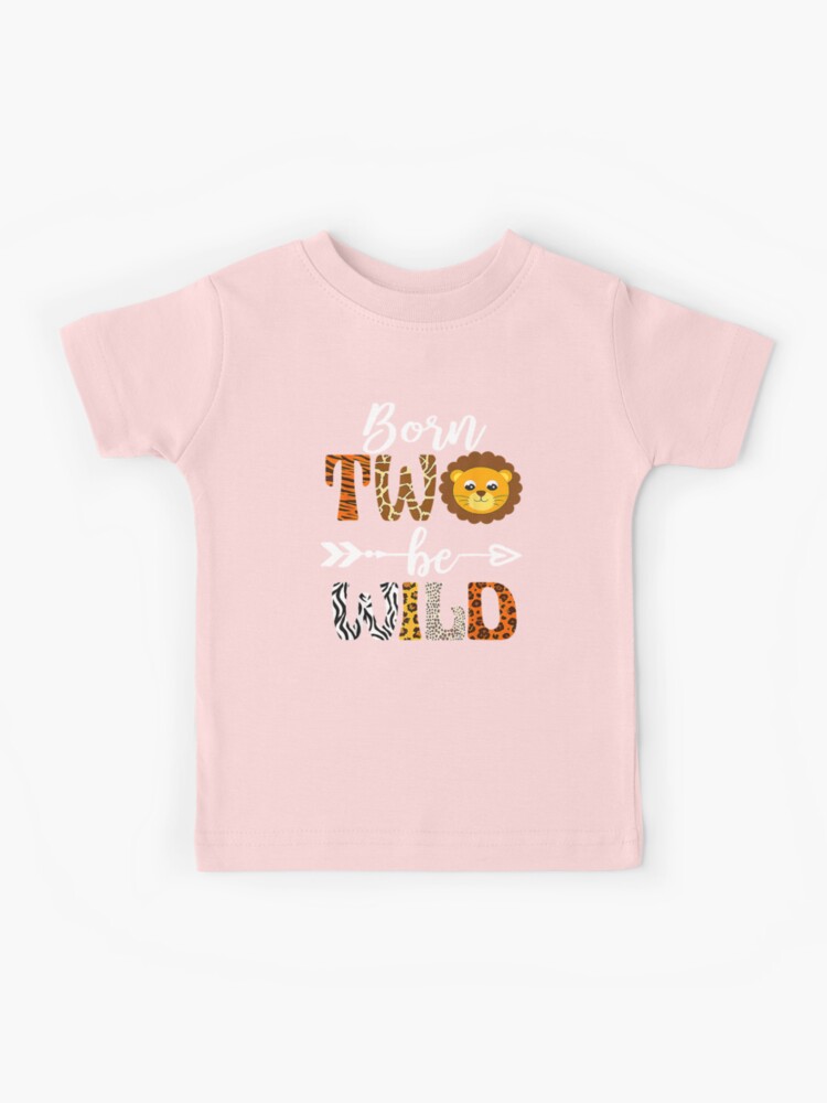 Kids Cute little Princess & Lion Cubs T-shirt Birthday Gift Idea