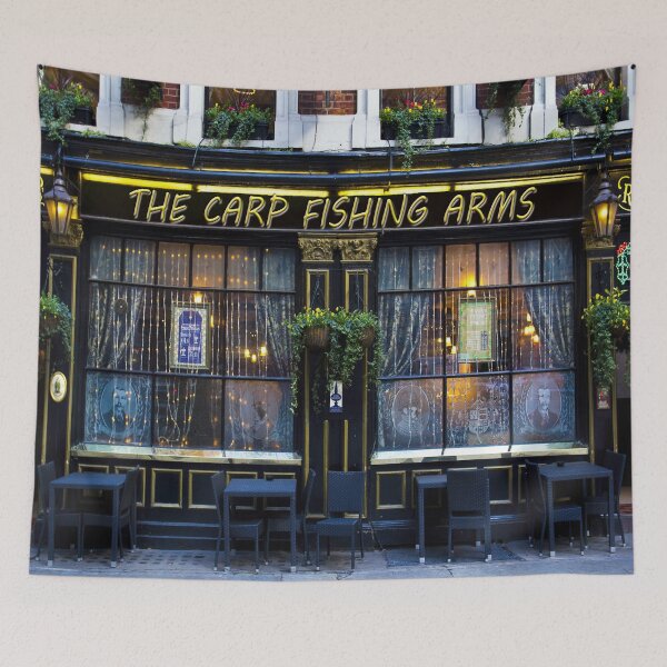 Item preview, Carp Fishing Arms Pub designed and sold by Londonimages.