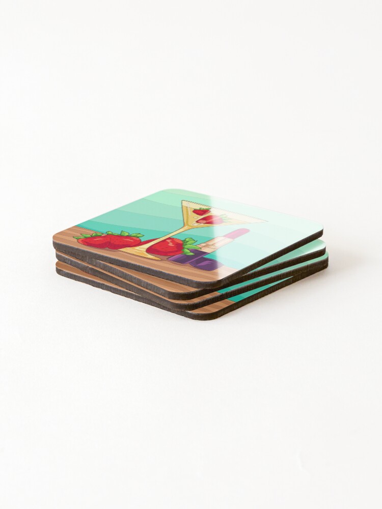 Thumbnail 4 of 5, Coasters (Set of 4), 5 PM designed and sold by RandaMay.