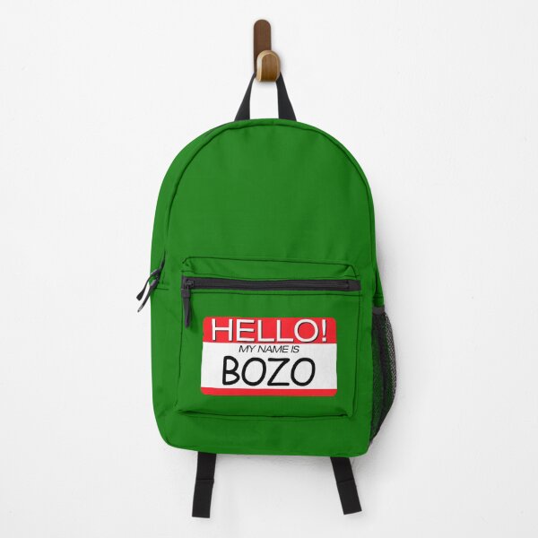 Item preview, "HELLO! MY NAME IS BOZO" NAME TAG designed and sold by WOOFANG.