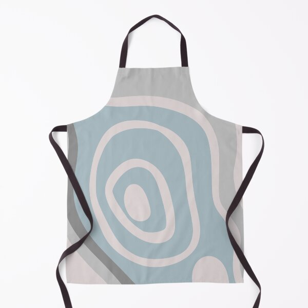 Item preview, Colorful Liquid Swirl Abstract Maximalist Pattern Retro Aesthetic Groovy Style Sky Blue designed and sold by scorpiolane.