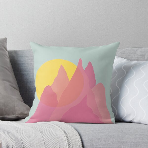 Item preview, Misty pink mountains designed and sold by Nataliatcha.