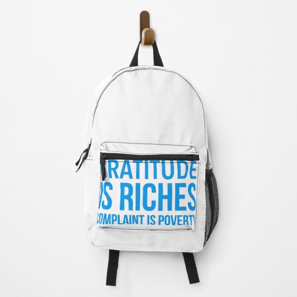 Item preview, Gratitude is riches Complaint is poverty designed and sold by Liana Winslow.