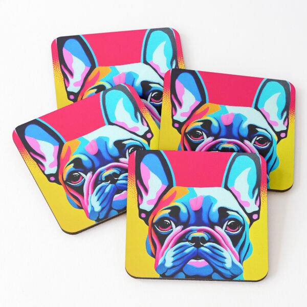 Item preview, French Bulldog In Colorful Popart Design #10 designed and sold by theunknownart.