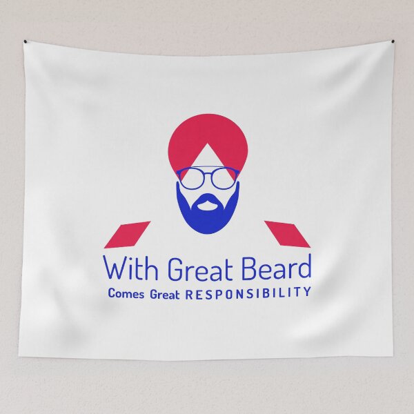 Item preview, Bearded Man, Héctor Martínez, Backroom Art designed and sold by The Sr Corchea Backroom Art.