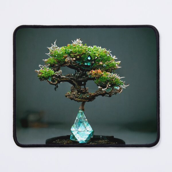 Item preview, Bonsai Tree Growing from a Crystal Shard designed and sold by Styxiann.