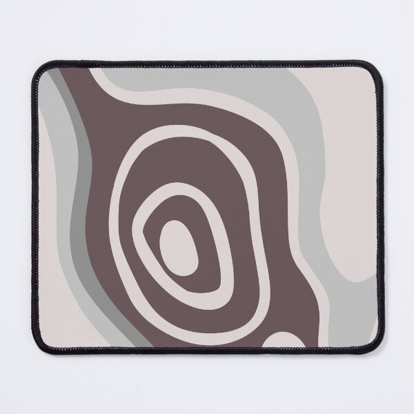 Item preview, Colorful Liquid Swirl Abstract Maximalist Pattern Retro Aesthetic Groovy Style Walnut Brown designed and sold by scorpiolane.