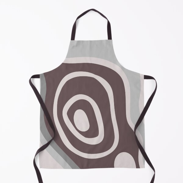 Item preview, Colorful Liquid Swirl Abstract Maximalist Pattern Retro Aesthetic Groovy Style Walnut Brown designed and sold by scorpiolane.