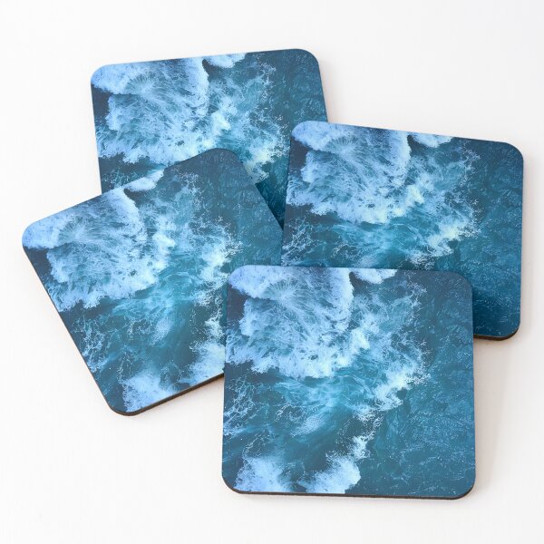 Item preview, blue ocean waves #16 designed and sold by supeart.