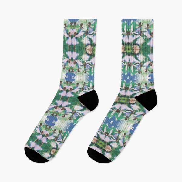 Item preview, Dancing Tinkerbells Blackberry Forest Soft Green and Blue designed and sold by SpiritGifts.