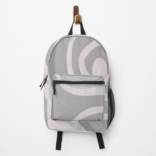 Item preview, Colorful Liquid Swirl Abstract Maximalist Pattern Retro Aesthetic Groovy Style Gray Taupe designed and sold by scorpiolane.