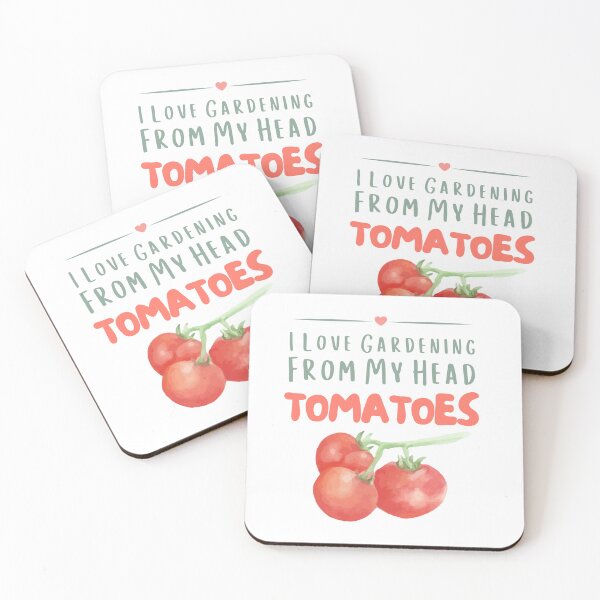 Item preview, I Love Gardening From My Head TOMATOES Classic designed and sold by peacefulcreator.