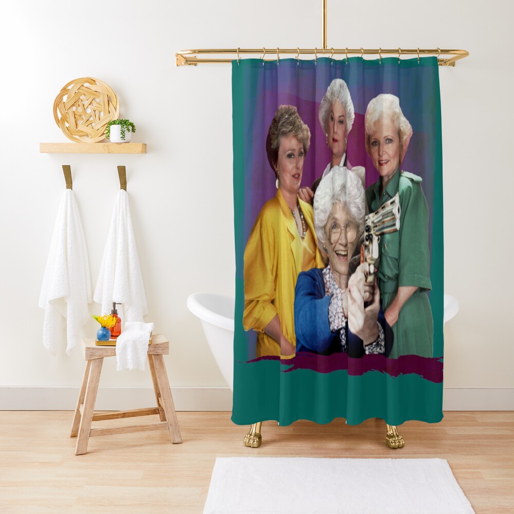 "Golden Girls Thug Life" Shower Curtain for Sale by IndecentDesigns