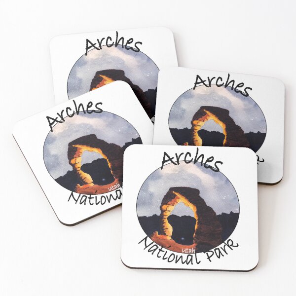 Item preview, Arches National Park At Midnight, Utah designed and sold by MMc Buck.