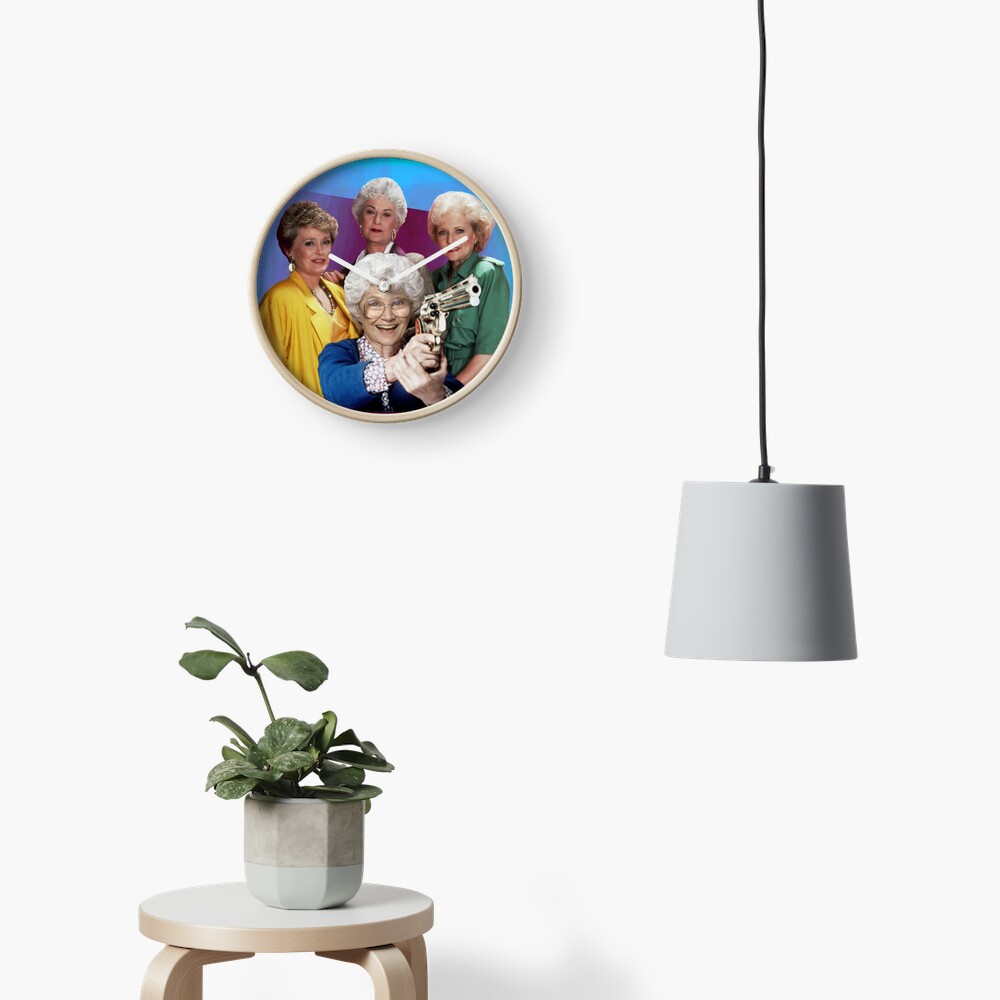 Golden Girls- Thug Life Clock