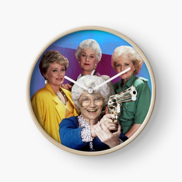 Golden Girls- Thug Life Clock