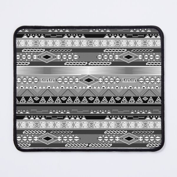 Item preview, Black and white ethnic pattern." Indian tribes". America. designed and sold by fuzzyfox.