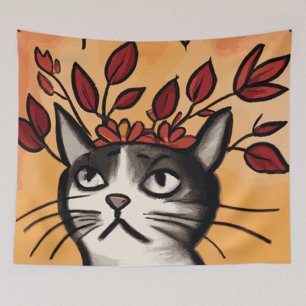 Item preview, Confused Cat designed and sold by bullshirter.