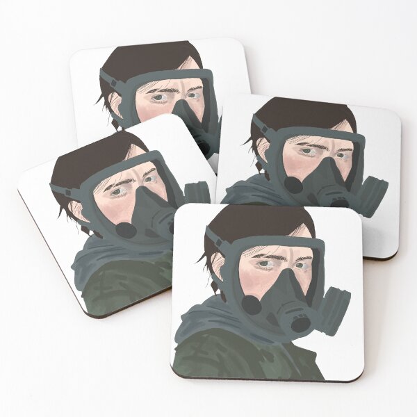 Item preview, Ellie wearing a Gas Mask designed and sold by LunaAndRosa.