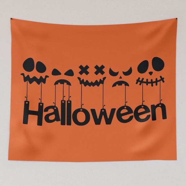 Item preview, Halloween Eve Scary and Evil Pumpkin Faces designed and sold by Blok45.