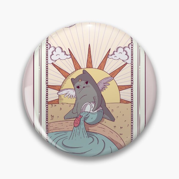 Item preview, Cat Tarot Card Abstinence designed and sold by DAGHO.
