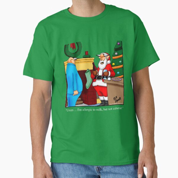 Item preview, Funny Spectickles Christmas Cabernet Wine Cartoon Humor designed and sold by abbottoons.