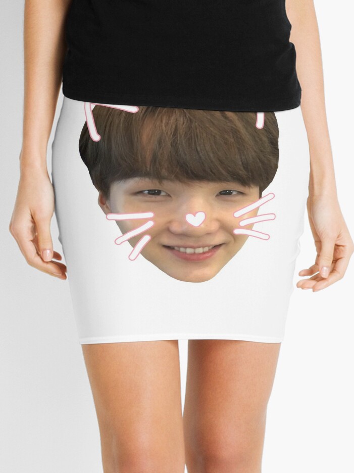 BTS - Suga Mini Skirt for Sale by jellycactus