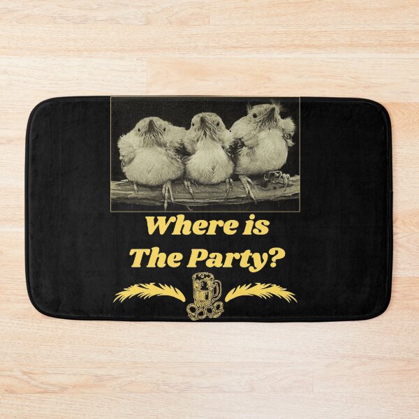 Item preview, Where is the Party? - Chicks T-shirt design designed and sold by Ridiculam Toga.