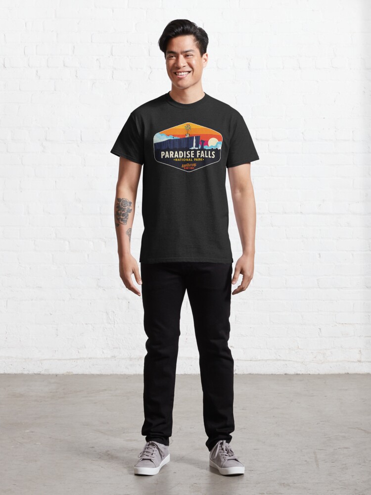 Discover Paradise Falls National Park: Adventure is out there Classic T-Shirt