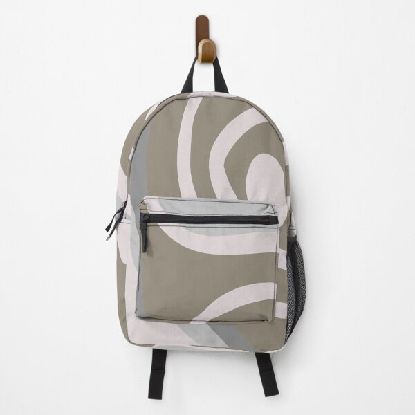 Item preview, Colorful Liquid Swirl Abstract Maximalist Pattern Retro Aesthetic Groovy Style Muted Green designed and sold by scorpiolane.