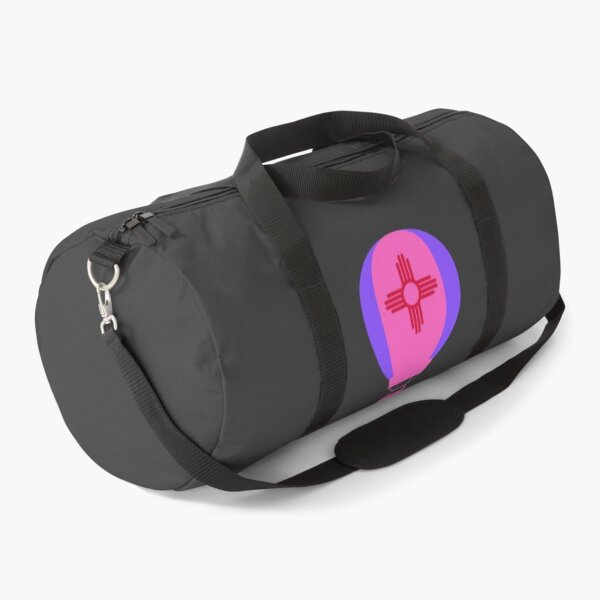 Item preview, New Mexico Flag Hot Air Balloon - Purple & Pink designed and sold by LatterDaze.
