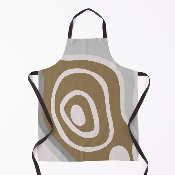 Item preview, Colorful Liquid Swirl Abstract Maximalist Pattern Retro Aesthetic Groovy Style Olive Brown designed and sold by scorpiolane.