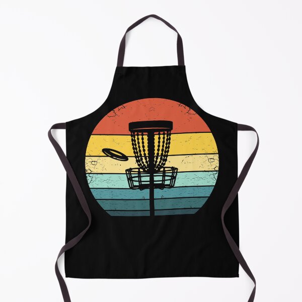 Item preview, 70s Disc Golf Silhouette on a Vintage Sunset designed and sold by KleverOlivier.