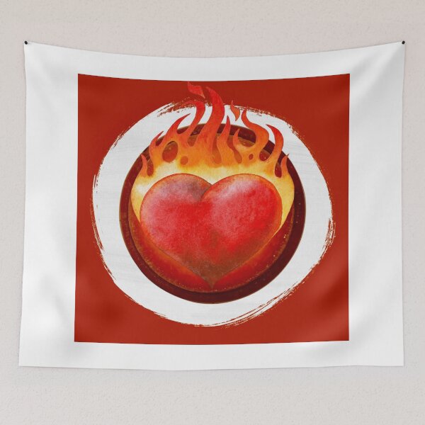 Item preview, flaming love designed and sold by AnnabellaRh.