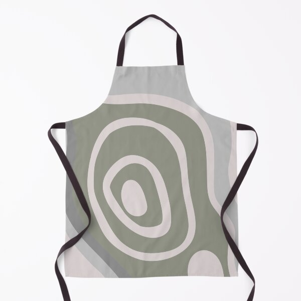 Item preview, Colorful Liquid Swirl Abstract Maximalist Pattern Retro Aesthetic Groovy Style Sage Green designed and sold by scorpiolane.