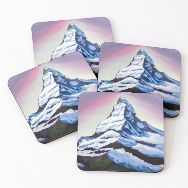 Artikelvorschau, Copy of Matterhorn - oil painting - AI generated entworfen und verkauft von LowRainAh.