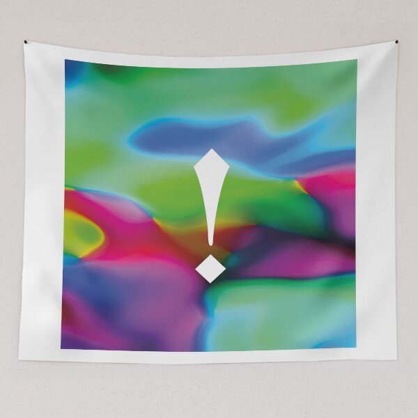Item preview, Alphabet Flower Power "!" designed and sold by Hell-Prints.